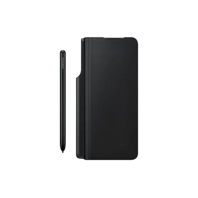 Cover Samsung Z Fold 3 Flip Cover With Pen - Black